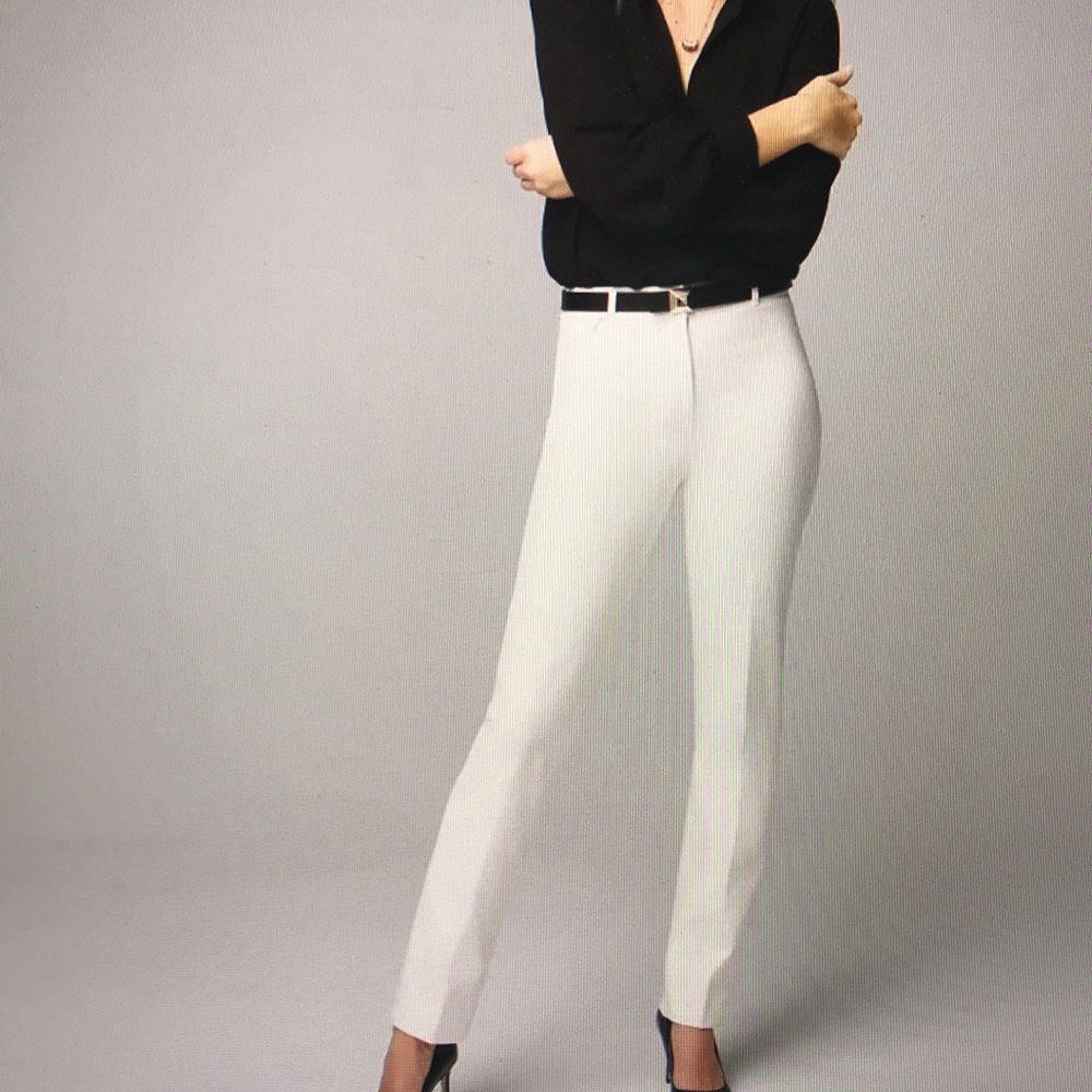 NWT WHBM White The Slim Pants